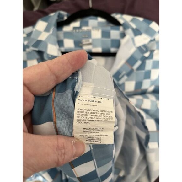 Men's‎ Perry Ellis Shirt Size M - Picture 4 of 5